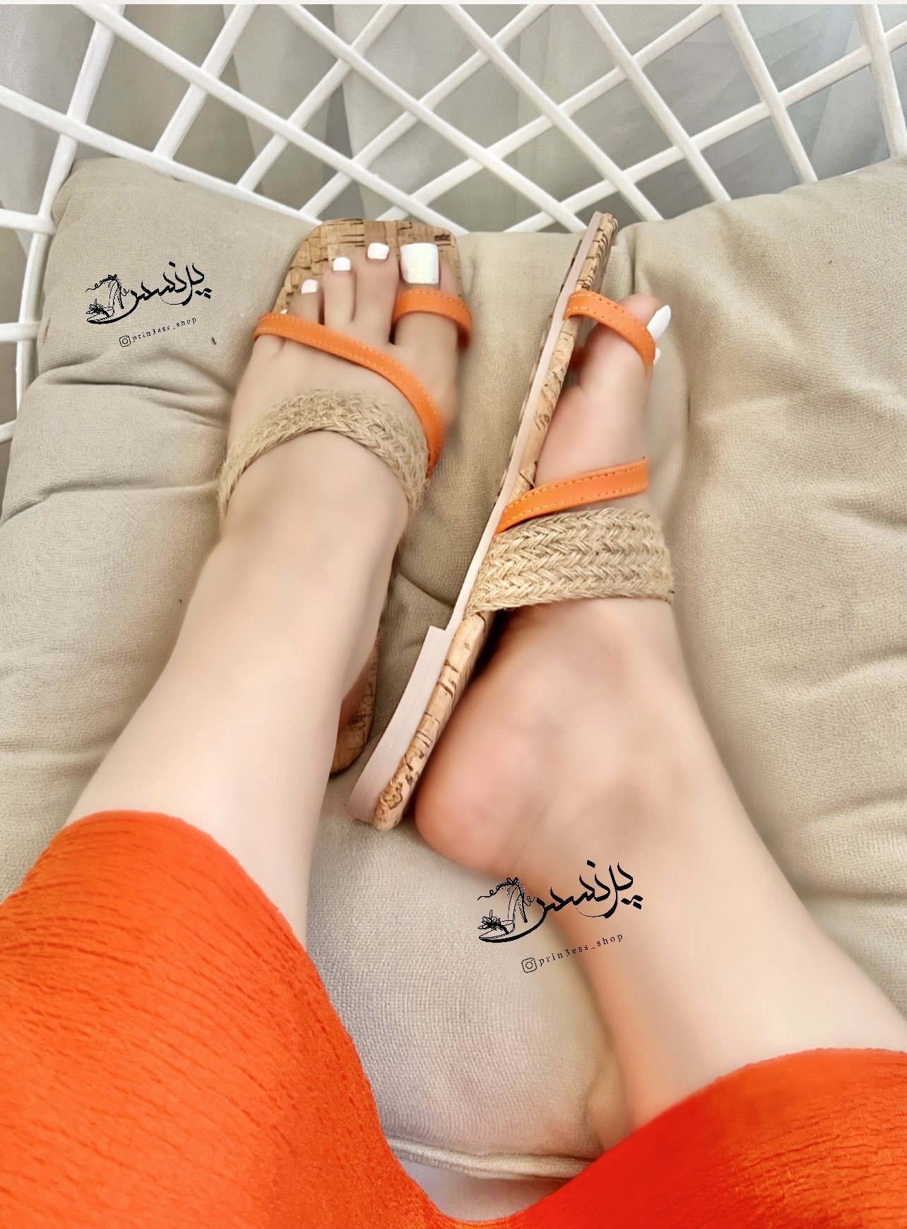 صندل کنفی انگشتی  الناز